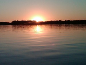 Pungo River Sunset