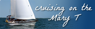 cruising on the Mary T