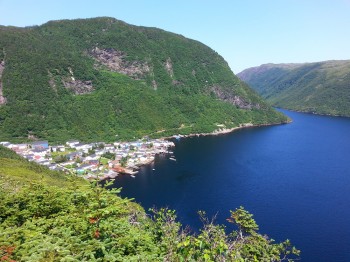 view of grey river