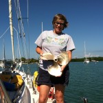 Amy with reconditioned prop